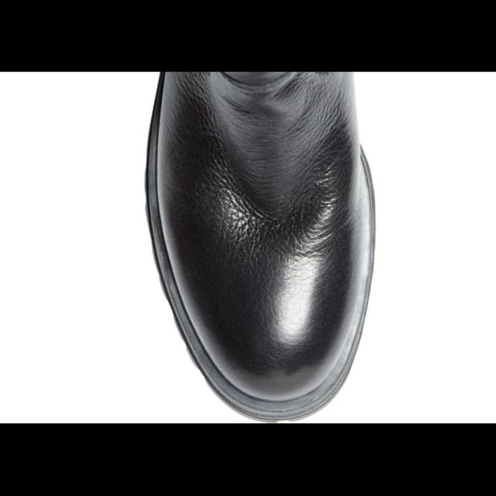 Prada❤️NEW❤️Double Buckle boots black size 10 - Picture 5 of 7